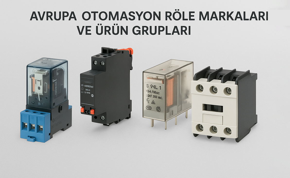 Avrupa Otomasyon Endüstriyel Röleler