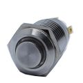 12mm Metal Yaylı Butonlar (Çıkık Kafa) IP67 6-24V AC/DC