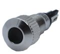 8mm Yassı Kafa Led Metal Sinyal Lambası IP67 6-24V AC/DC