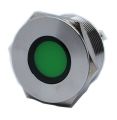 22mm Yassı Kafa Led Metal Sinyal Lambası IP67 6-24V AC/DC
