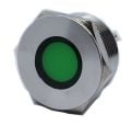 22mm Yassı Kafa Led Metal Sinyal Lambası IP67 220V AC
