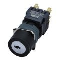 16mm 0-1 Plastik Anahtarlı Buton (Yaylı) Kalıcı IP65