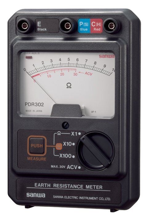 SANWA PDR302 Analog Toprak Megeri̇
