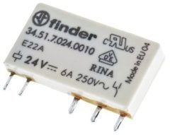 Finder 34.51.7.024.0010 (3451 24V DC PCB RÖLE)