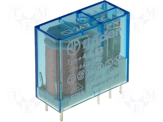 Finder 40.52.9.012.0000 (4052 12V DC MİNYATÜR RÖLE)