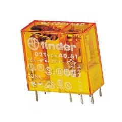 Finder 40.61.8.230.0000 (4061 230V AC MİNYATÜR RÖLE)