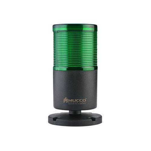 1 Katlı Flaşör - Buzzer Işık Kolon Işık 220V AC SNT-7012-FB1 Yeşil