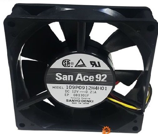 Sanyo Denki 109P0912H4H01 Kompakt Fan