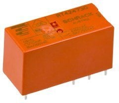 Schrack Schrack RT424005C (005 VDC 2 C/O 08A PCB RÖLE 8 PIN ŞEFFAF)
