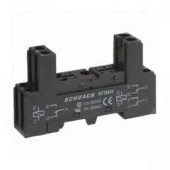 Schrack Schrack YRT78625 (08 PIN RAY TİPİ SOKET VİDALI KISA - 1 C/O ve 2 C/O RÖLE İÇİN)