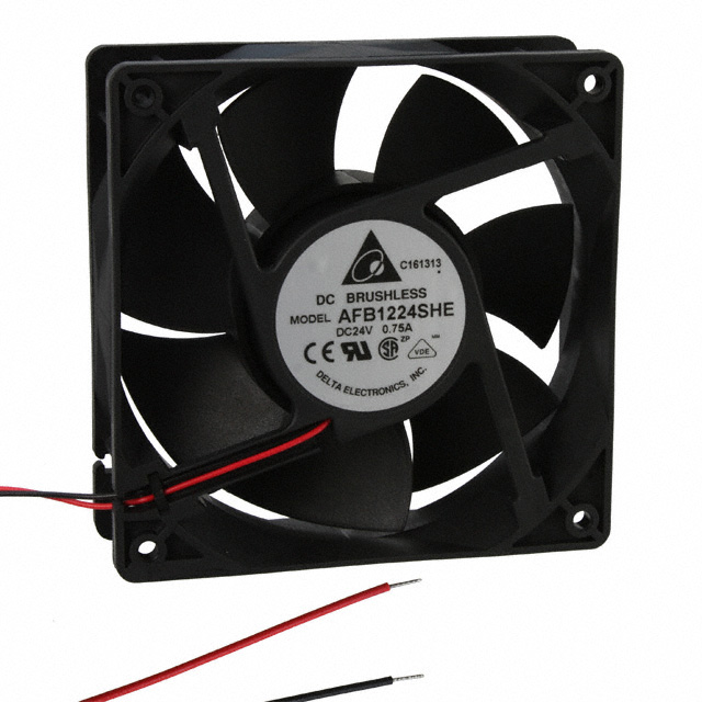 Delta AFB1224SHE 24v DC Fırçasız Tüpaksiyel Fan – 120x120x38mm