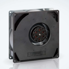 Ebm-papst RG160-28/56S AC Kare Fan – 230V, 220x220x56mm, 120 CFM, Top Rulmanlı