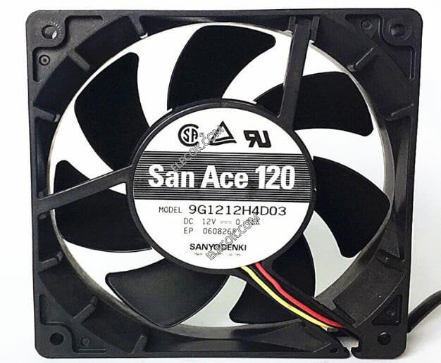 Sanyo Denki 9G1212H4D03 Kompakt Fan
