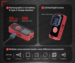 Unit LM40mi Mini 40MT Lazer Mesafe Ölçer