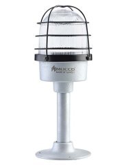 Çakar Kafesli Döküm Tepe Lambası 85-260V AC/DC SNT-DU12522-KFS Beyaz