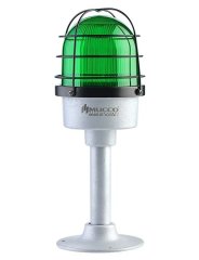 Çakar Kafesli Döküm Tepe Lambası 12-24V AC/DC SNT-DU12513-KFS Yeşil