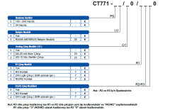ORDEL CT771-00/00/1100 Üniversal Sayıcı