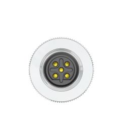 Pin Dişi Düz Konnektör M12BF05T