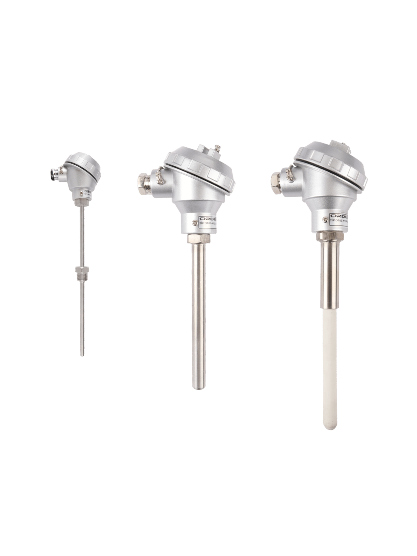 ORDEL OT01-K12L15-35 Tek Eleman Düz Tip Termokupl