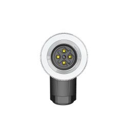 Velledq M12 D Code 5 Pin Dişi Açılı 90° Konnektör M12DF05S