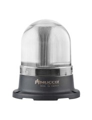 Ledli Tepe Lambası Çakar Buzzer 220V AC SNT-725-CB Beyaz