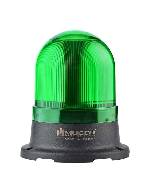 Ledli Tepe Lambası Çakar 220 V AC SNT-725-C Yeşil