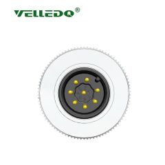Velledq M12M08T M12 8 Pin Erkek Düz Konnektör