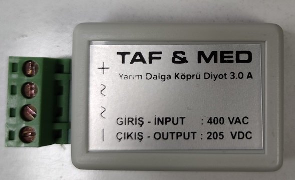 Köprü Diyot Yarım Dalga ( Frenleme Diyotu )