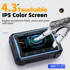 FNIRSI 2C53P 3’ü 1 Arada 50MHz 250MSa/s Dokunmatik Osiloskop + Multimetre + Sinyal Jeneratörü