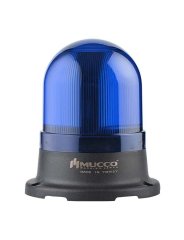Ledli Tepe Lambası Sabit Buzzer 220 V AC SNT-725-SB Mavi