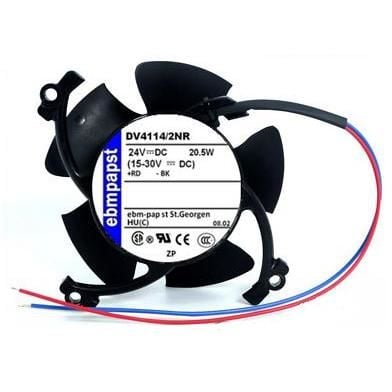 ebm-papst 4114 N/2H24AR DCファン 2個セット Ebm Papst DV 4114/2NR Kompakt Fan www.avrupaotomasyon.com