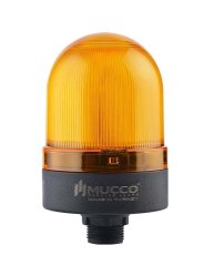 Çakar Somun Bağlantılı Tepe Lambası 220V AC SNT-S725-C Sarı
