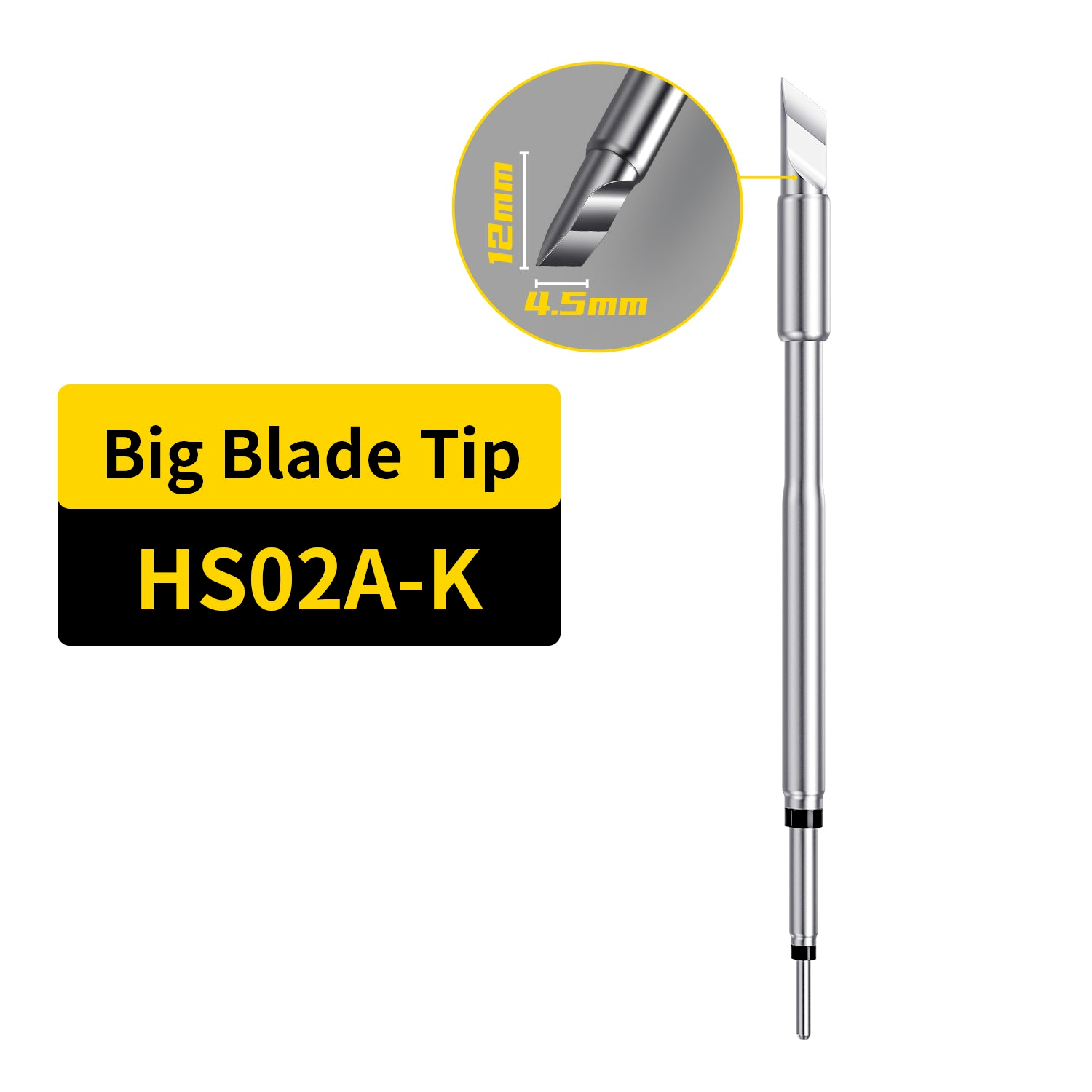 FNIRSI HS02A-K Bıçak Tip Havya Ucu (4.5mm)