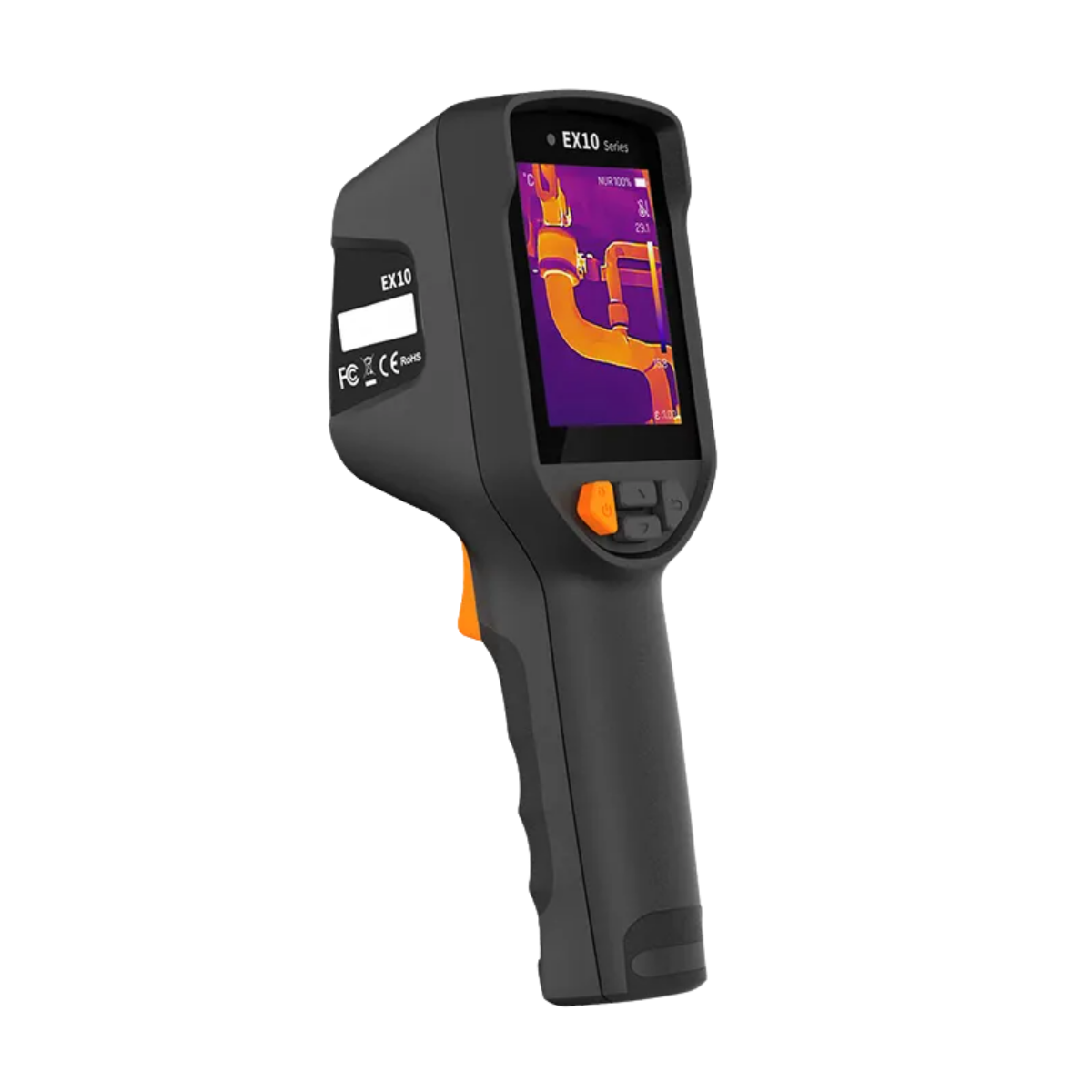 Raythink EX10 El Tipi Termal Kamera – 160×120 IR, AI Süper Çözünürlük, 10+ Saat Pil