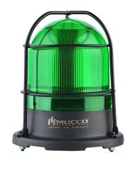 5 Modlu Üniv. Kafesli Buzzerlı Tepe Lambası 12-24V AC/DC SNT-115-B-KFS Yeşil