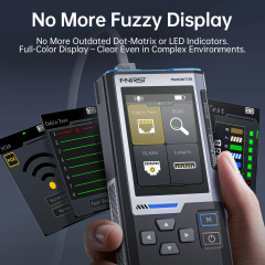 FNIRSI LPM-10A Çok İşlevli Ağ Kablo İzleyici ve PoE Test Cihazı