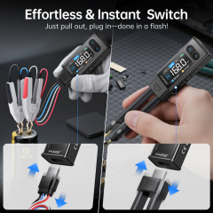 FNIRSI  LCR-ST2 100kHz LCR & ESR Ölçüm Cihazı – 2’si 1 Arada Dijital Cımbız Köprüsü