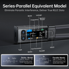 FNIRSI  LCR-ST2 100kHz LCR & ESR Ölçüm Cihazı – 2’si 1 Arada Dijital Cımbız Köprüsü