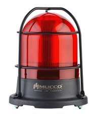 5 Modlu Üniversal Kafesli Tepe Lambası 85-260V AC/DC SNT-125-KFS Kırmızı