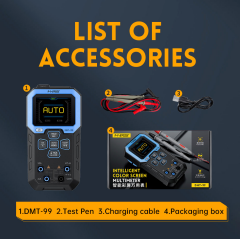 FNIRSI DMT-99 Akıllı Renkli Ekranlı 10000 Count True RMS Dijital Multimetre