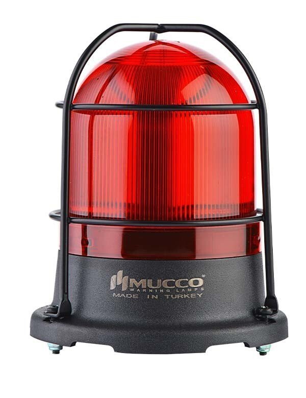 5 Modlu Üniversal Tepe Lambası 85-260V AC/DC SNT-125 Kırmızı