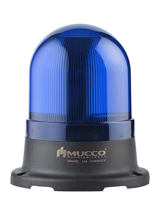 5 Modlu Üniversal Tepe Lambası 85-260V AC/DC SNT-125 Mavi