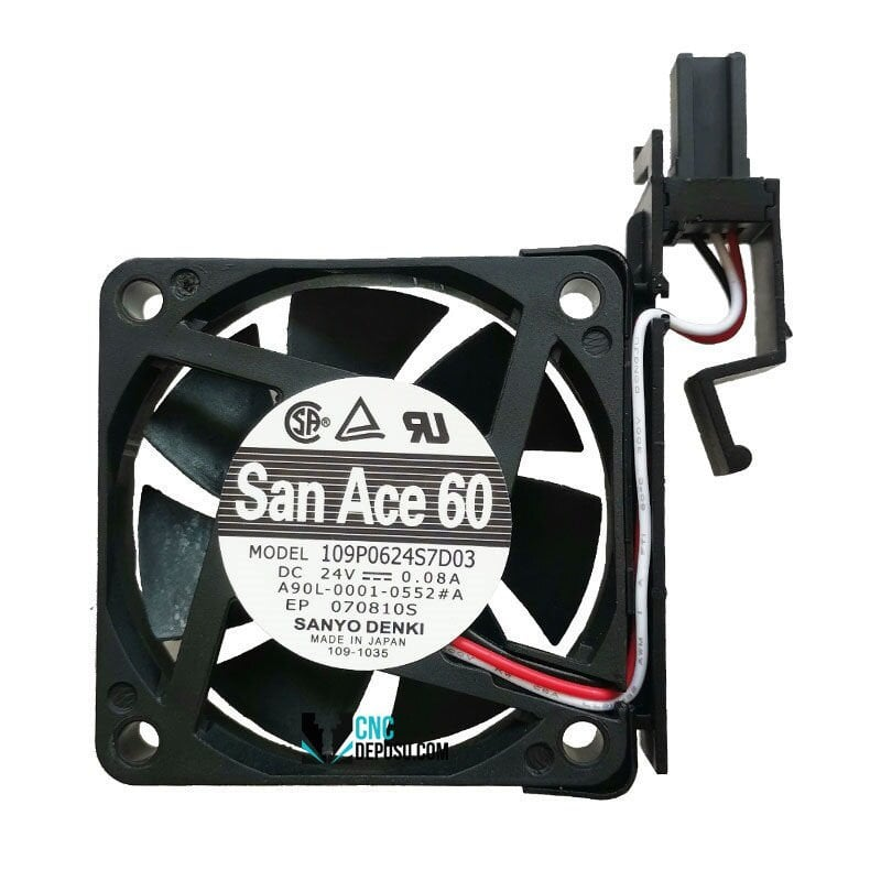 FANUC A90L-0001-0552#A CNC Fan 109P062457D03 60X60X15