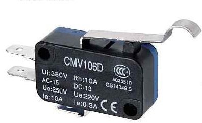 Cntd Cntd Cntd CMV106D ÇENGEL UÇLU PALETLİ MİCRO SWİTCH
