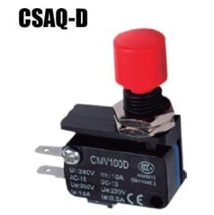 Cntd Cntd Cntd CSAQ-D DİKEY TAHRİKLİ KIRMIZI MİCRO SWİTCH