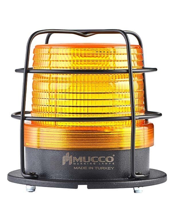 5 Mod Universal Kafesli Tepe Lambası 85-260V AC/DC SNT-925-KFS Sarı