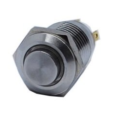 Butto J12-361-YD 12 mm LED IŞIKLI ÇIKIK KAFA KALICI BUTON SARI