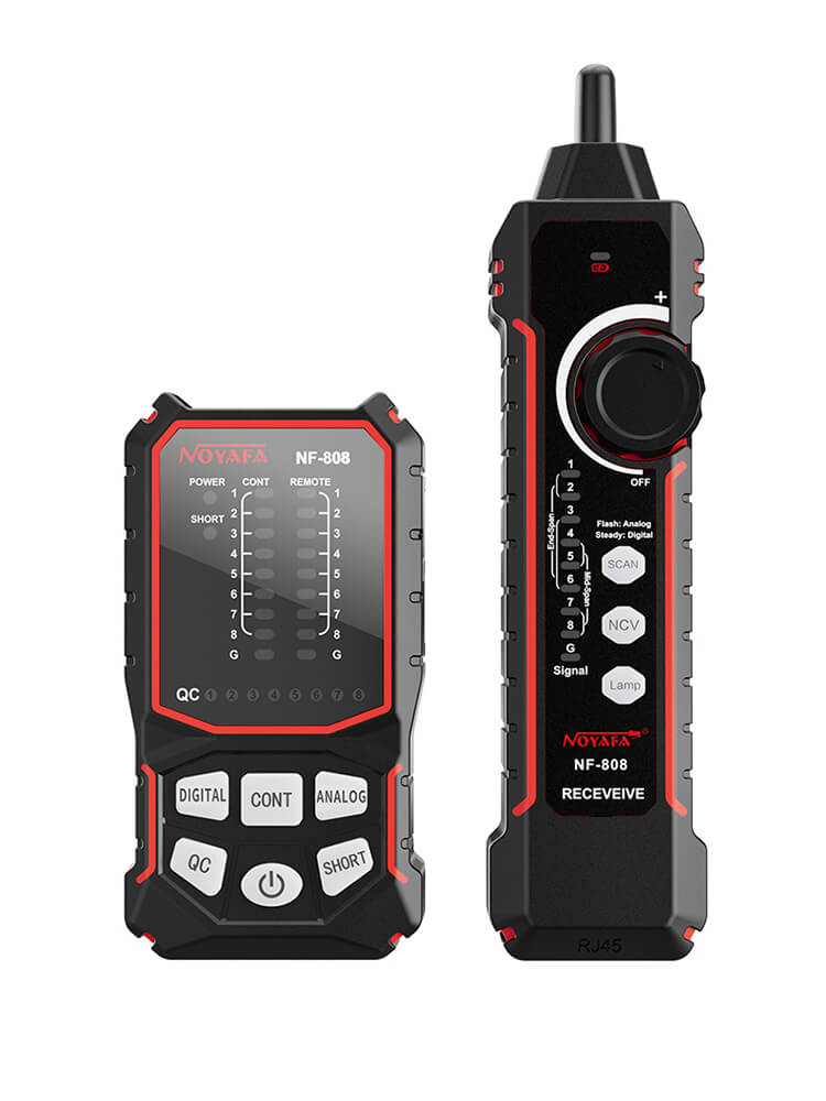 Noyafa NF-808 Çok Fonksiyonlu Ağ Kablosu Test Cihazı RJ45 RJ11