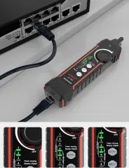 Noyafa NF-808 Çok Fonksiyonlu Ağ Kablosu Test Cihazı RJ45 RJ11