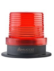 5 Mod Buzzerlı Universal Tepe Lambası 12-24V AC/DC SNT-915-B Kırmızı